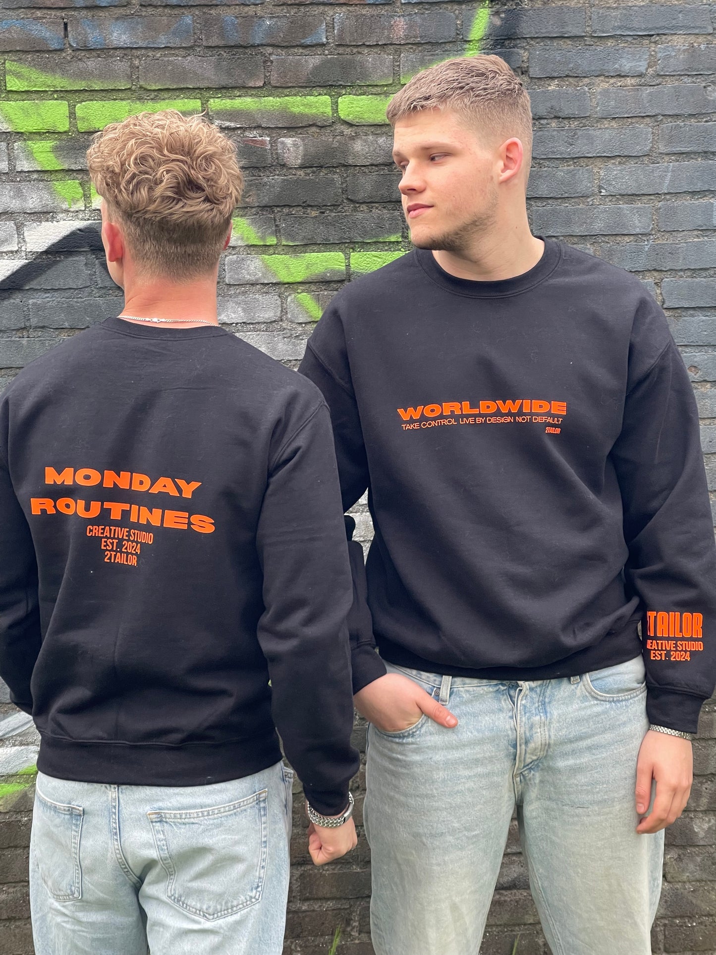 MONDAY ROUTINES 2TAILOR SWEATER (S)