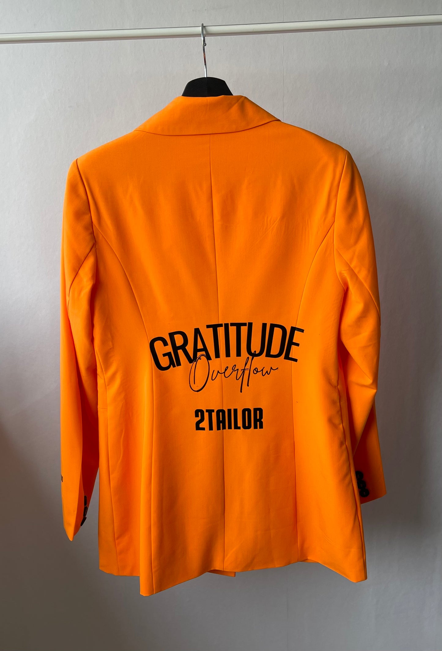 GRATITUDE OVERFLOW 2TAILOR BLAZER