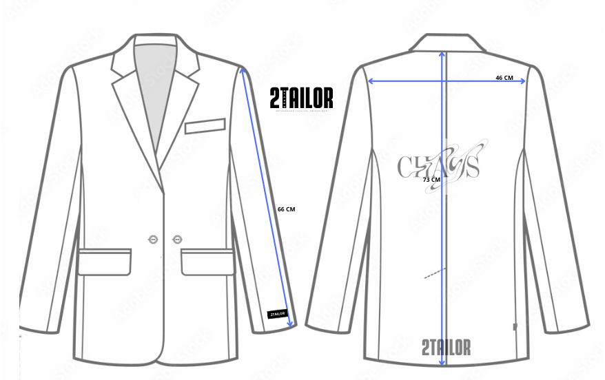 CHAOS 2TAILOR BLAZER