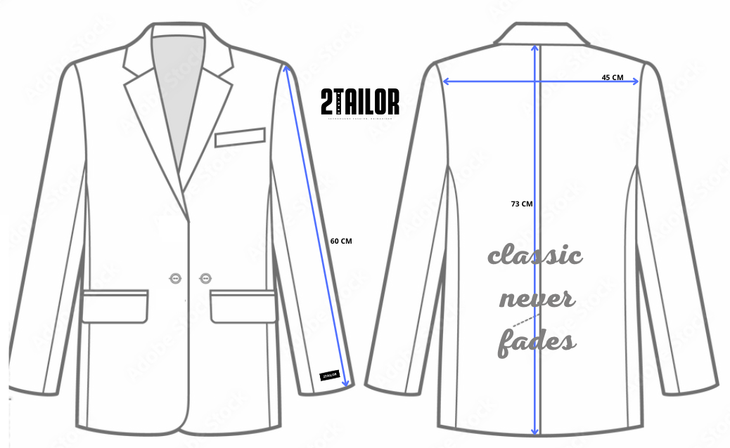CLASSIC NEVER FADES 2TAILOR BLAZER